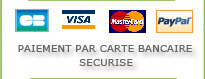 Paiements sécurisés par carte bancaire