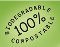 100% biodégradable et compostable