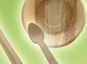 couverts en bois
