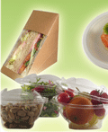 boîtes PLA, boîtes sandwiches