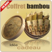 Coffret bambou 17 pièces