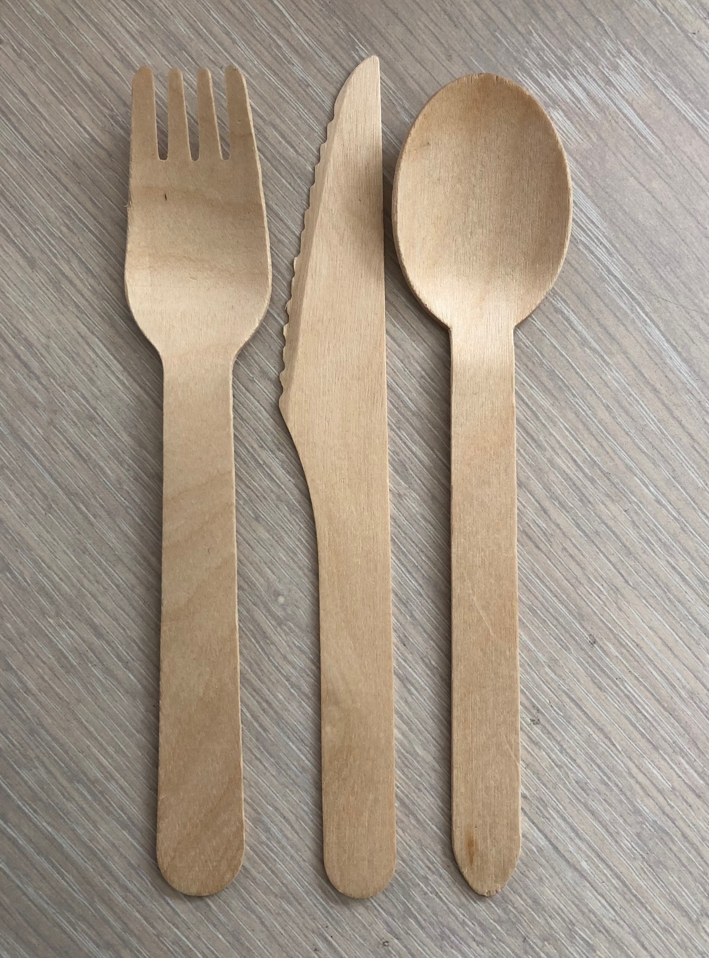 Couverts en bois ecologique lsbio