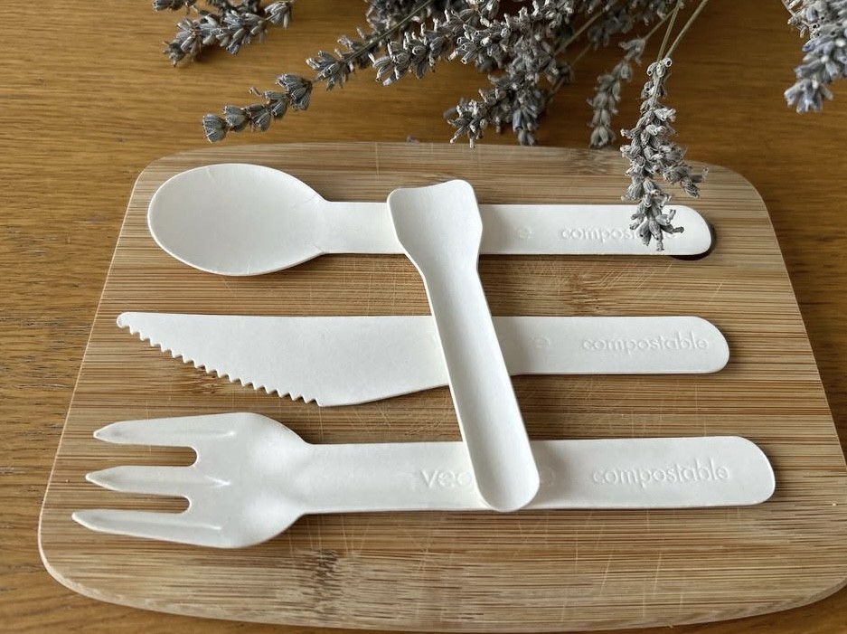 couvert en papier lsbio