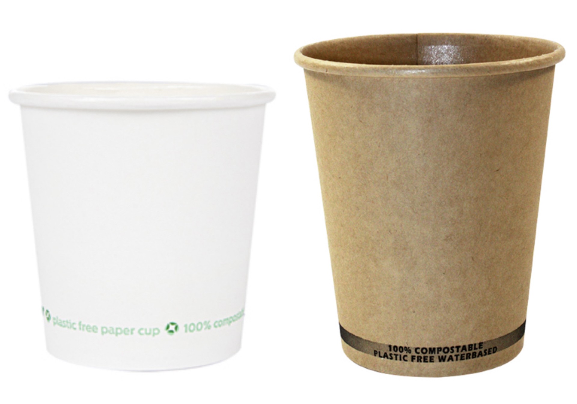 gobelet carton blanc et gobelet carton kraft sans plastique