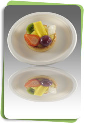 Gamme assiette pulpe de canne à sucre