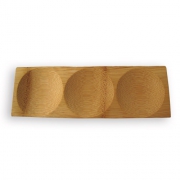 Assiette rectangulaire 3 compartiments