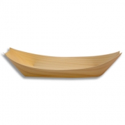 Barquette Bateau Bois 25cm
