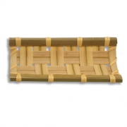 Rectangle Bambou tressé