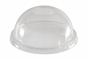 Couvercle dôme PLA transparent avec trou diamètre 96 mm